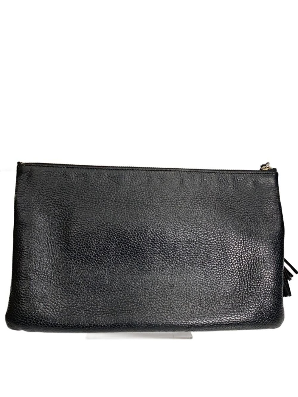 Gucci Clutch Bag Leather Black